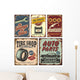 Vintage Car Metal Signs