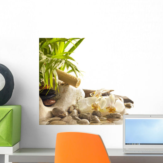 Orchids and Zen Stones