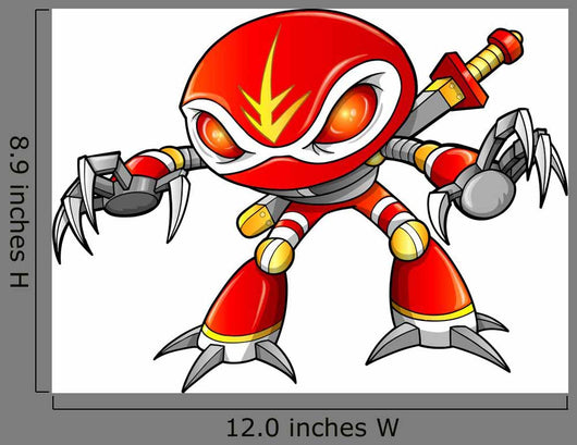 Warrior Ninja Soldier Robot