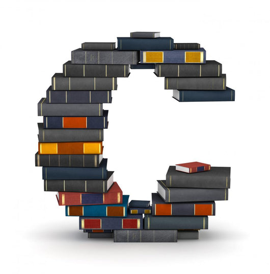Letter C Stacked from Wall Mural