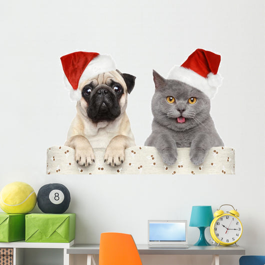 Dog and Cat Red