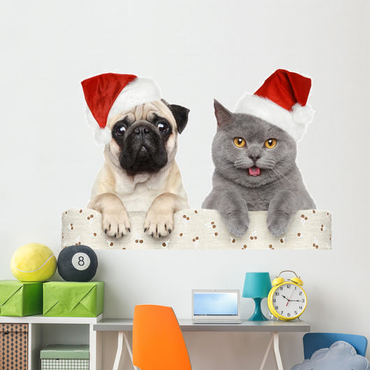 Dog and Cat Red