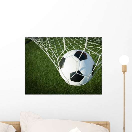 Soccer Ball Goal Success Wall Mural