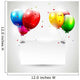 Modern birthday background with place for text Wall Mural