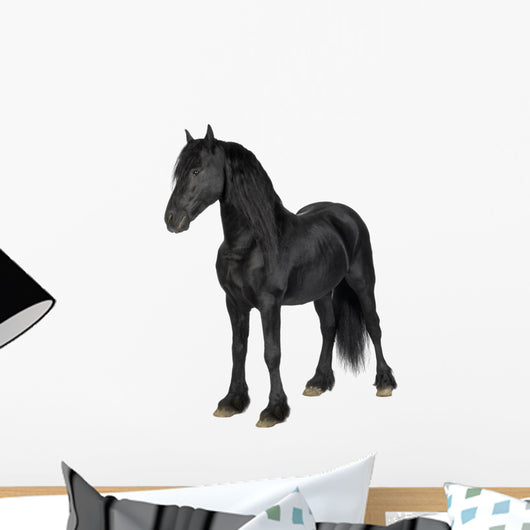 Friesian Horse Wall Decal