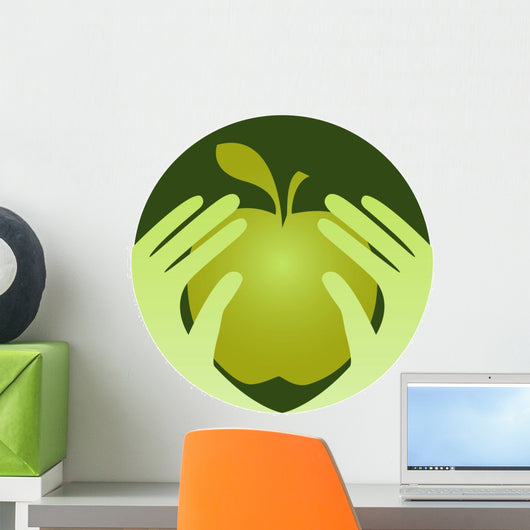 Healthy Eating Design with Wall Decal