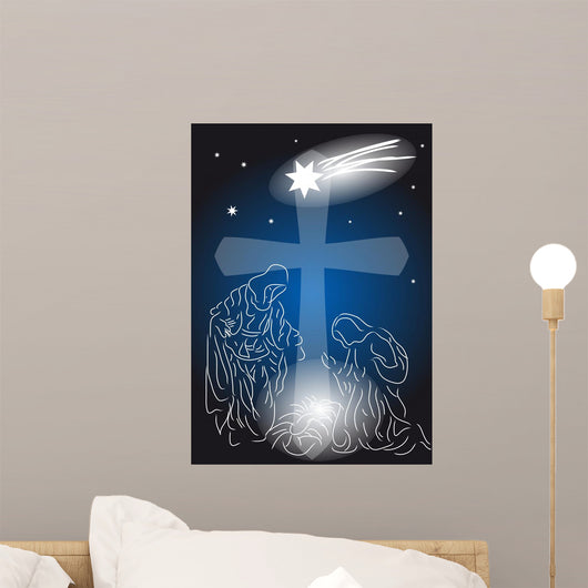 Baby Jesus Wall Mural