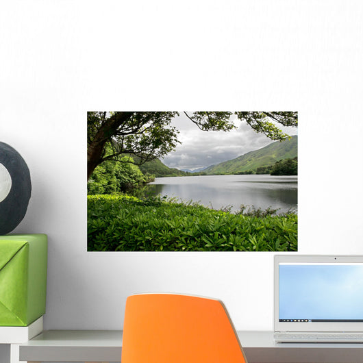 Lake Kylemore Abbey Castle Wall Mural