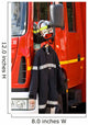 Firefighter Clothing Wall Mural