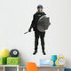 Police riot officer Wall Decal