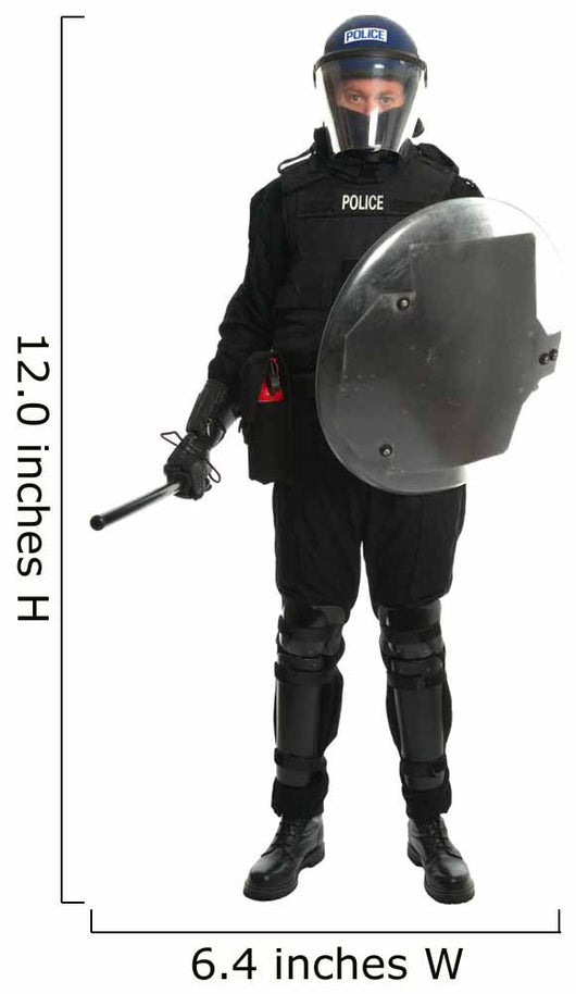 Police riot officer Wall Decal