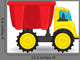 Colorful Dump Truck Toy