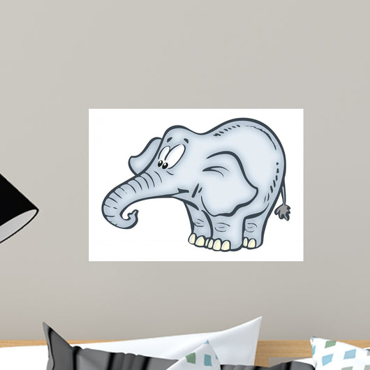 Funny Elephant Wall Mural