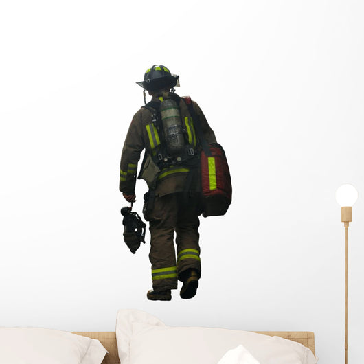 Firefighter Wall Decal