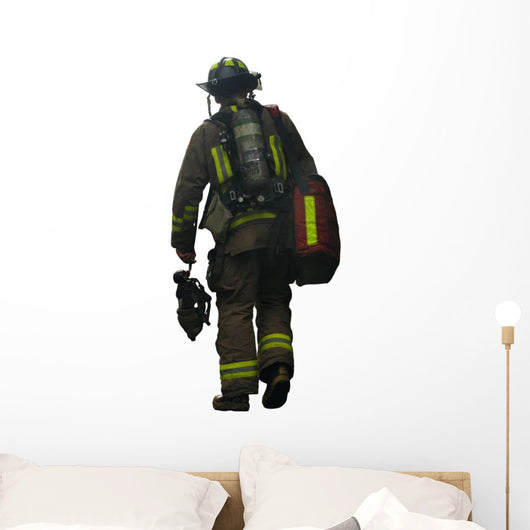 Firefighter Wall Decal
