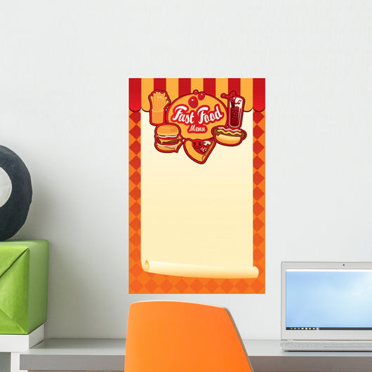 Menu for Fast Food