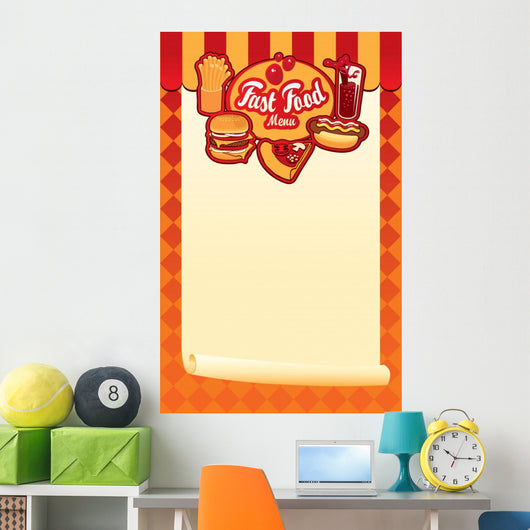 Menu for Fast Food