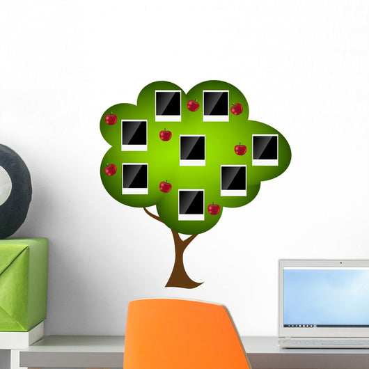 Family Tree Vector Illustration Wall Decal