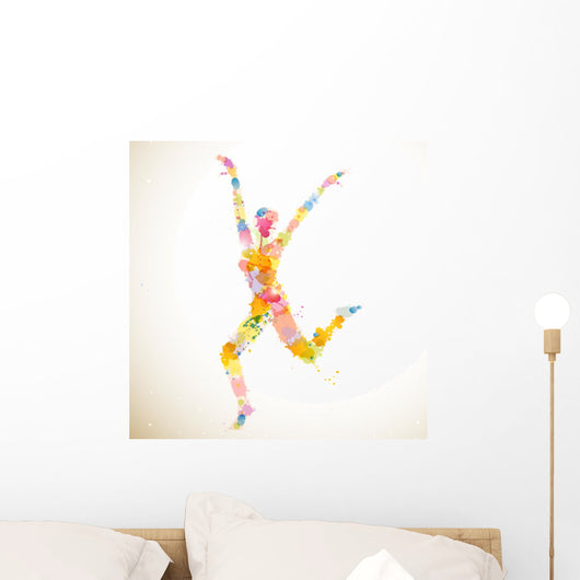 Vector Illustration Abstract Woman
