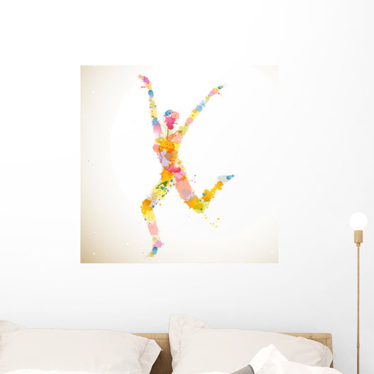 Vector Illustration Abstract Woman