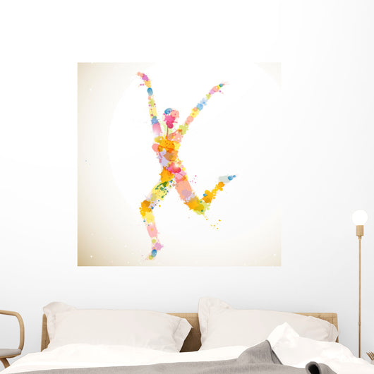 Vector Illustration Abstract Woman