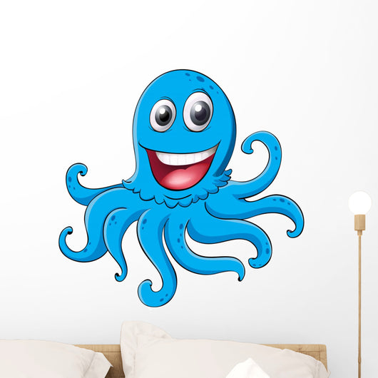 an octopus Wall Decal
