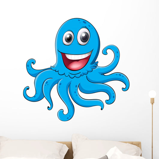 an octopus Wall Decal
