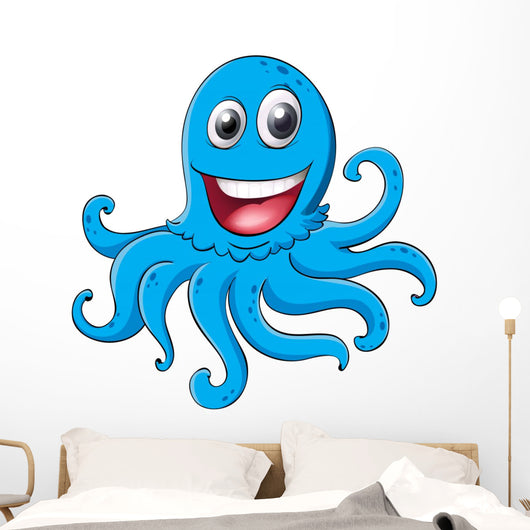 an octopus Wall Decal