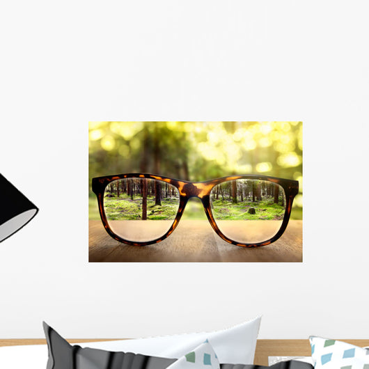 Clear Vision Wall Decal