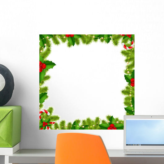 Border Fir-tree Branches with