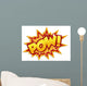 cartoon pow Wall Decal