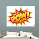 cartoon pow Wall Decal