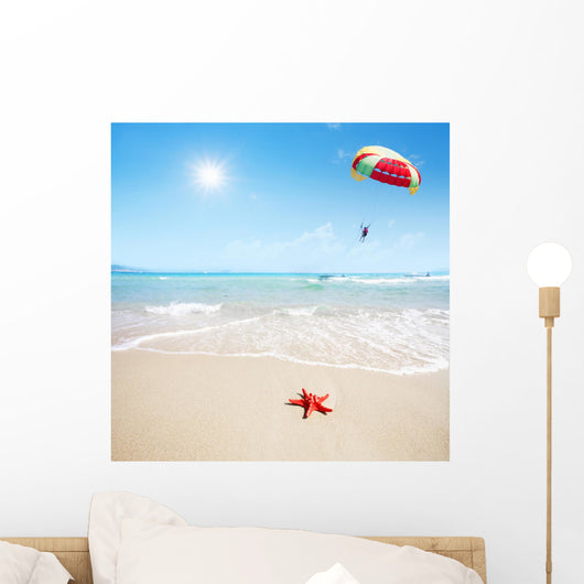 Up Red Starfish Beach