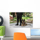 Loyal Police Dog Wall Mural