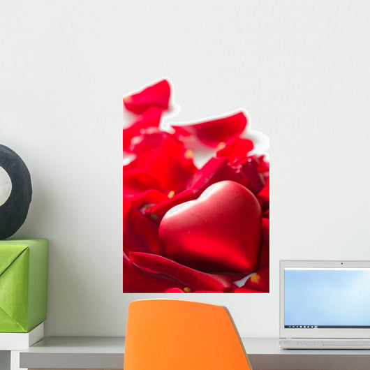 Red Rose Petals with