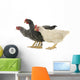 Chicken Friends Wall Decal