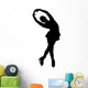 Woman Figure Skater Wall Mural