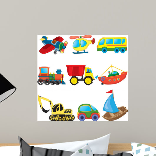 Cartoon Transport Vector Set