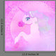 Illustration Beautiful Pink Unicorn