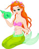 Beautiful Mermaid with Sea