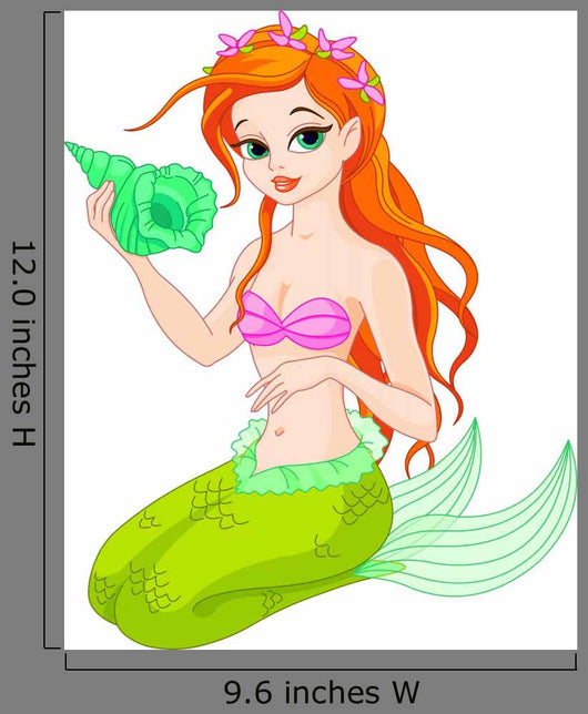 Beautiful Mermaid with Sea