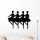 Baletnice Wall Mural