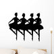Baletnice Wall Mural