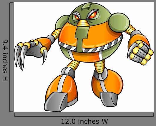 Massive Warrior Robot Cyborg