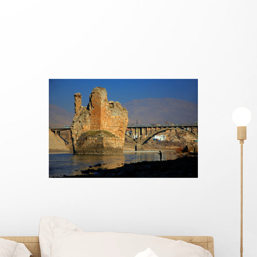 Hasankeyf Bridge Batman Turkey Wall Mural