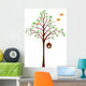 Birds Leaving Tree and