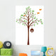 Birds Leaving Tree and