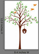Birds Leaving Tree and