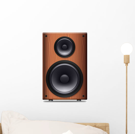 Stereo Speaker Wall Decal