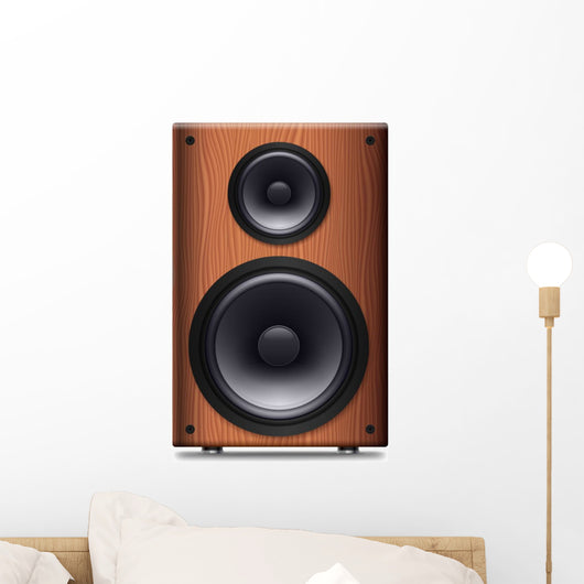 Stereo Speaker Wall Decal